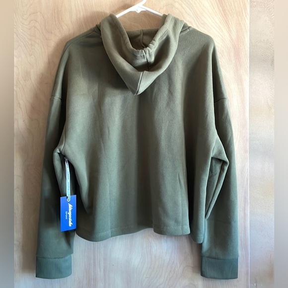 AEROPOSTALE Sweatshirt Hoodie Olive Green Women’s New with Tags Sz: XXL/2X - Picture 6 of 10